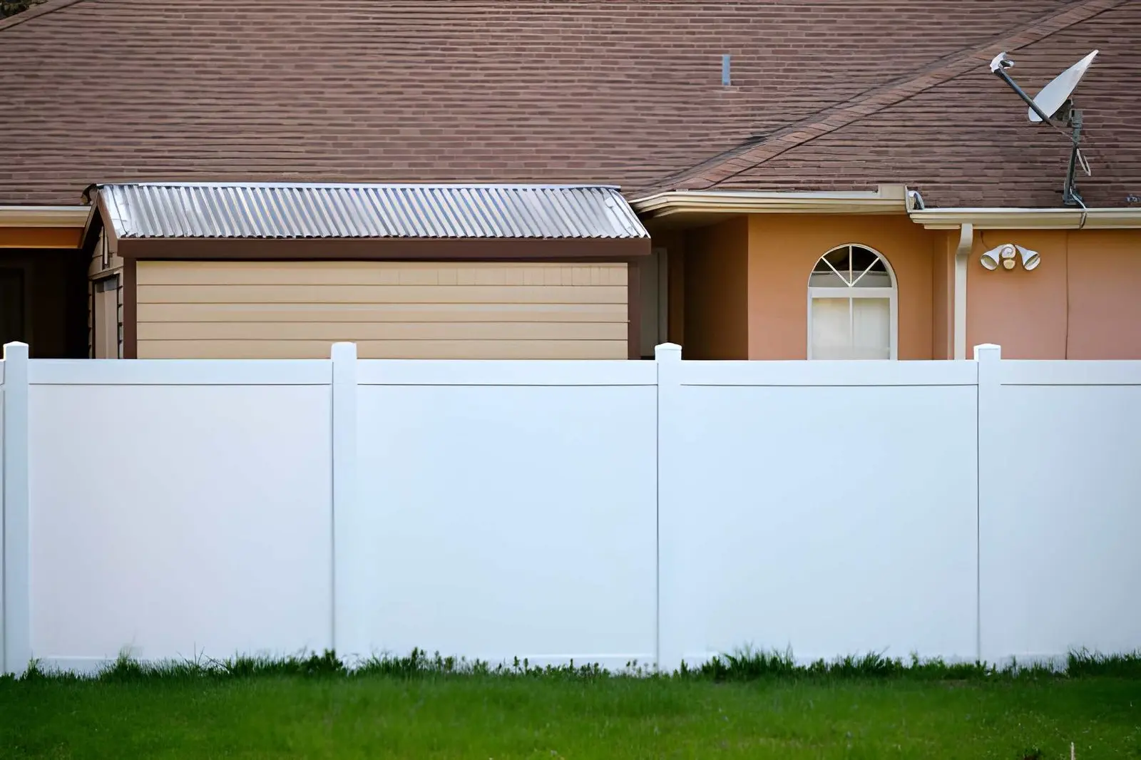 Fence Contractor setting up automatic sliding gate for secure property access control